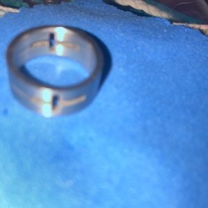 Stainless steel cross ring